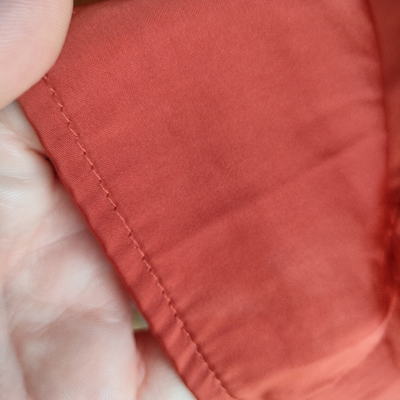 🌹The Quiet Luxury Collection🌹 H&M Brick Orange Peasant Blouse - Picture 10 of 17